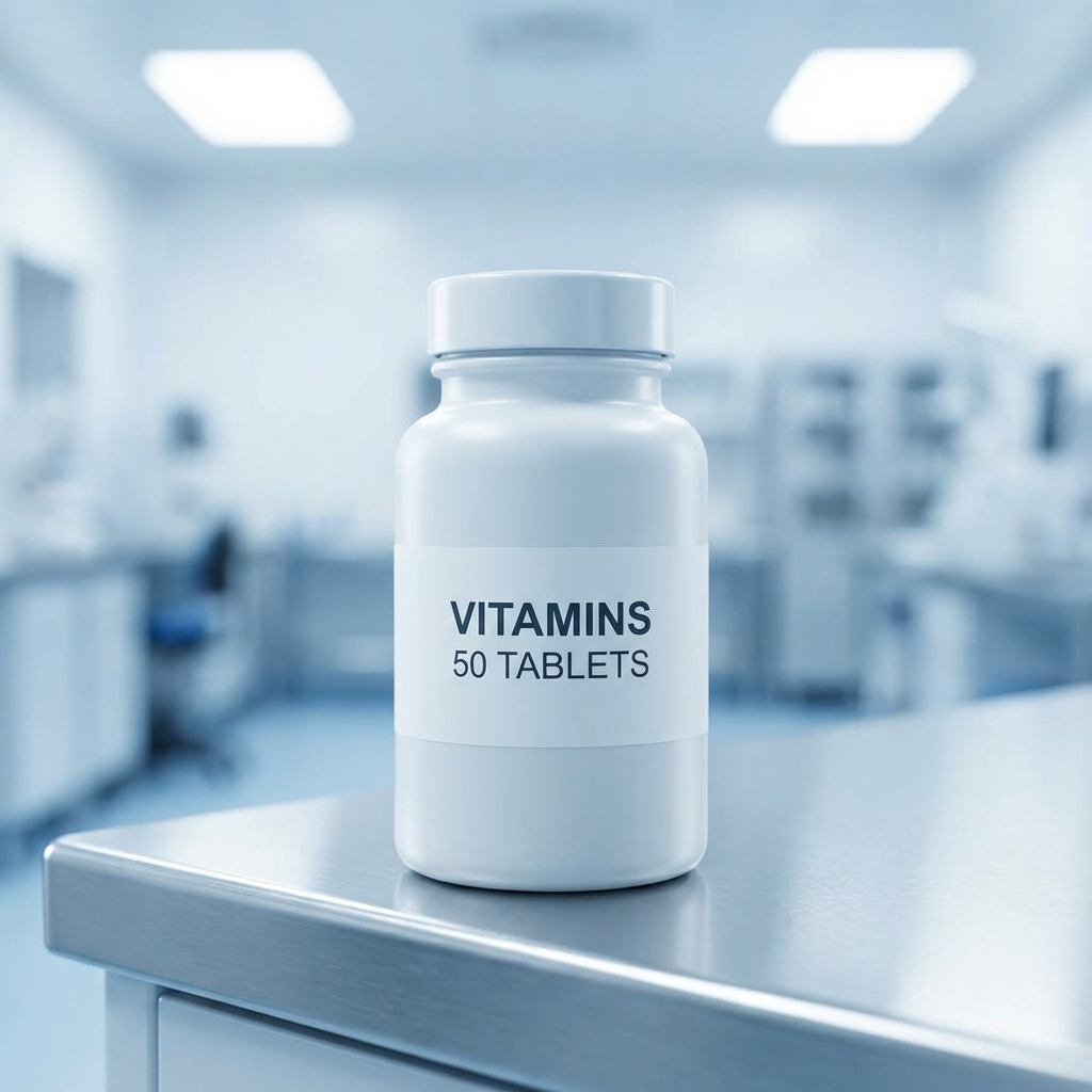 Opaque white color coated pharmaceutical grade bottle