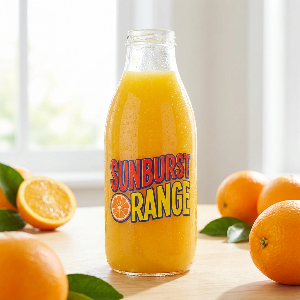 Vibrant multi-color screen printed product bottle